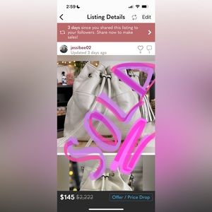 Coach Avery Drawstring Purse